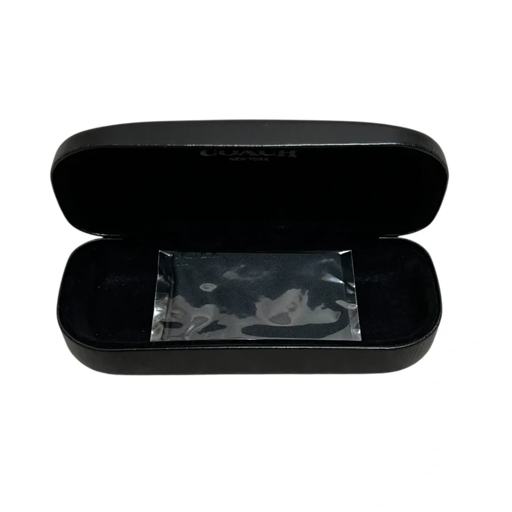 Coach Glasses Case & Unused Cloth